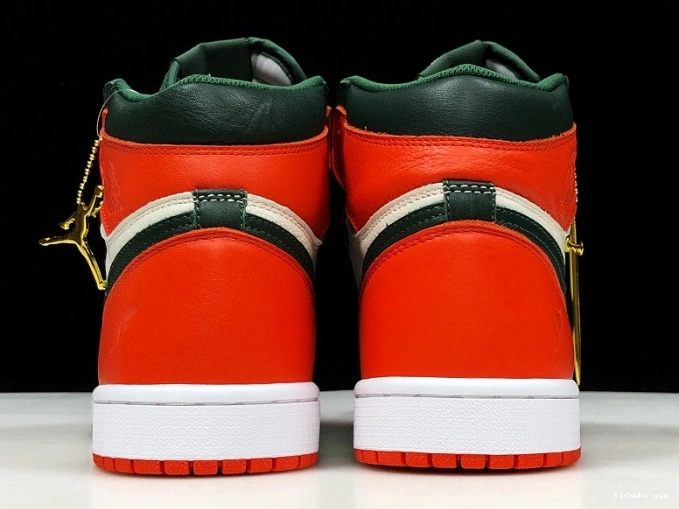 OG Jordan AV3905-138 High Fir-Team x SoleFly 1 Air Orange Retro Sail 0823